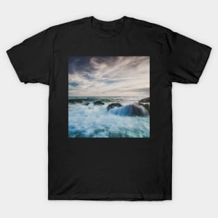 Blue Ocean Waves T-Shirt